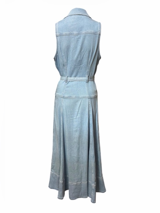 NWT Robert Rodriguez Junifer Kona Light Wash Denim Sleeveless Maxi Dress Sz 2 - Picture 7 of 11